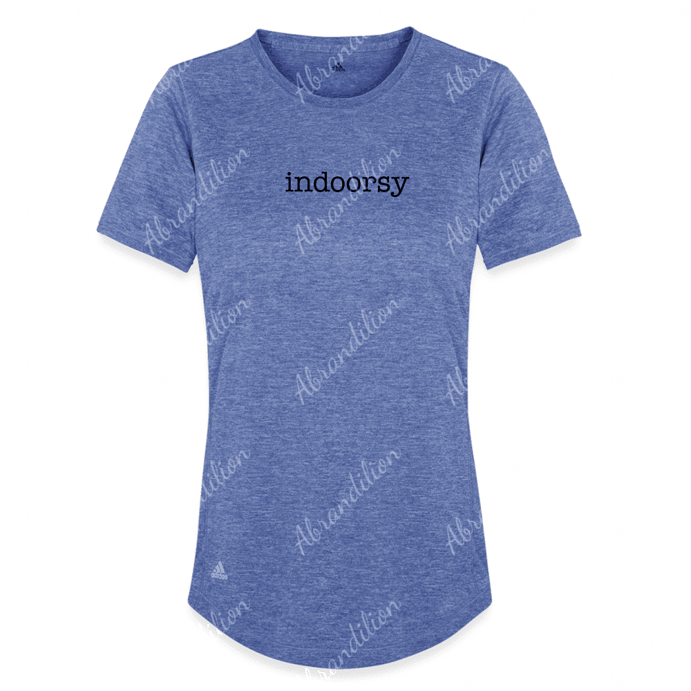 Adidas Women's Recycled Performance T - Shirt; indoorsy - abrandilion