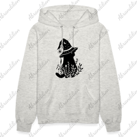 Cat With Witch Hat Women's Hoodie - abrandilion