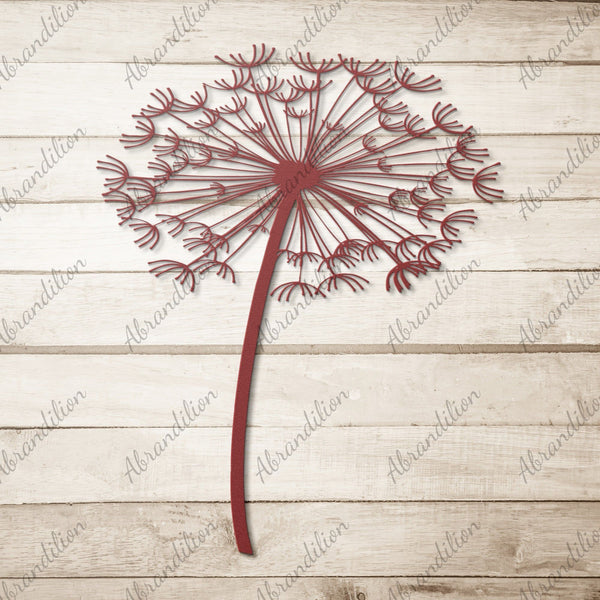 Dandelion Metal Wall Art - abrandilion