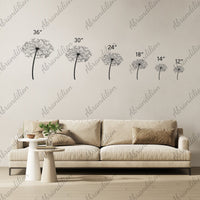 Dandelion Metal Wall Art - abrandilion