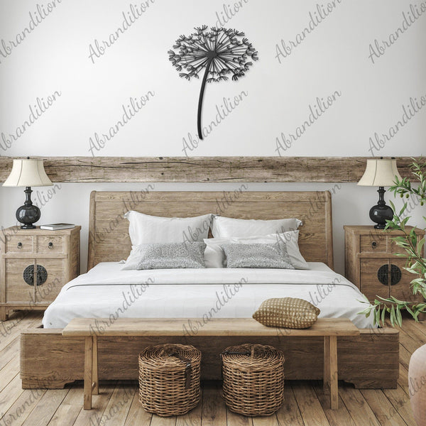 Dandelion Metal Wall Art - abrandilion