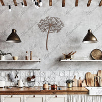 Dandelion Metal Wall Art - abrandilion