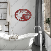 Fairy Metal Wall Art - abrandilion