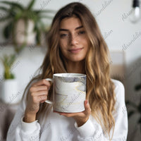 Ink Flow | Large Coffee Mug - abrandilion