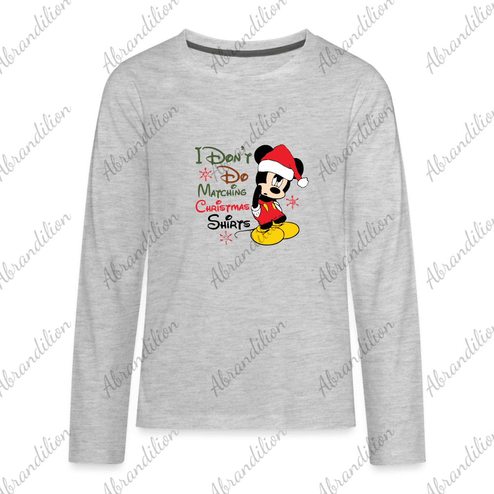 Kids' Christmas Premium Long Sleeve T-Shirt - abrandilion