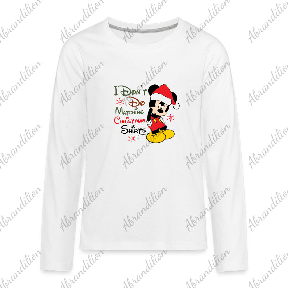 Kids' Christmas Premium Long Sleeve T-Shirt - abrandilion