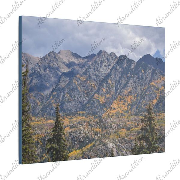 Mountain Landscape Canvas Print - Nature Wall Art for Home Decor - abrandilion