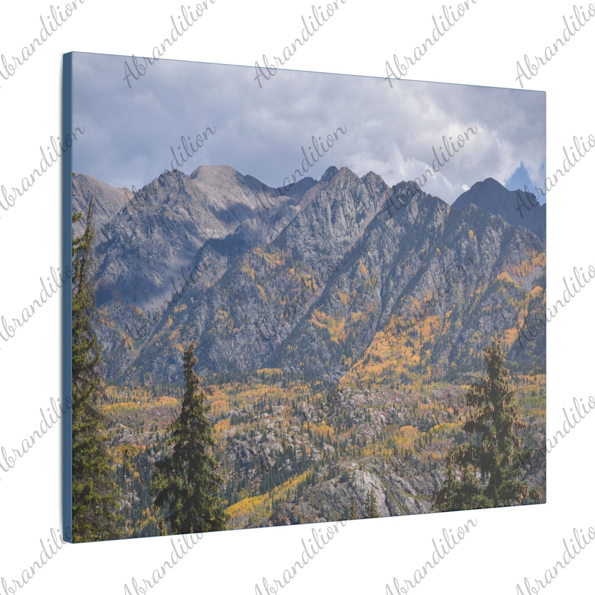 Mountain Landscape Canvas Print - Nature Wall Art for Home Decor - abrandilion