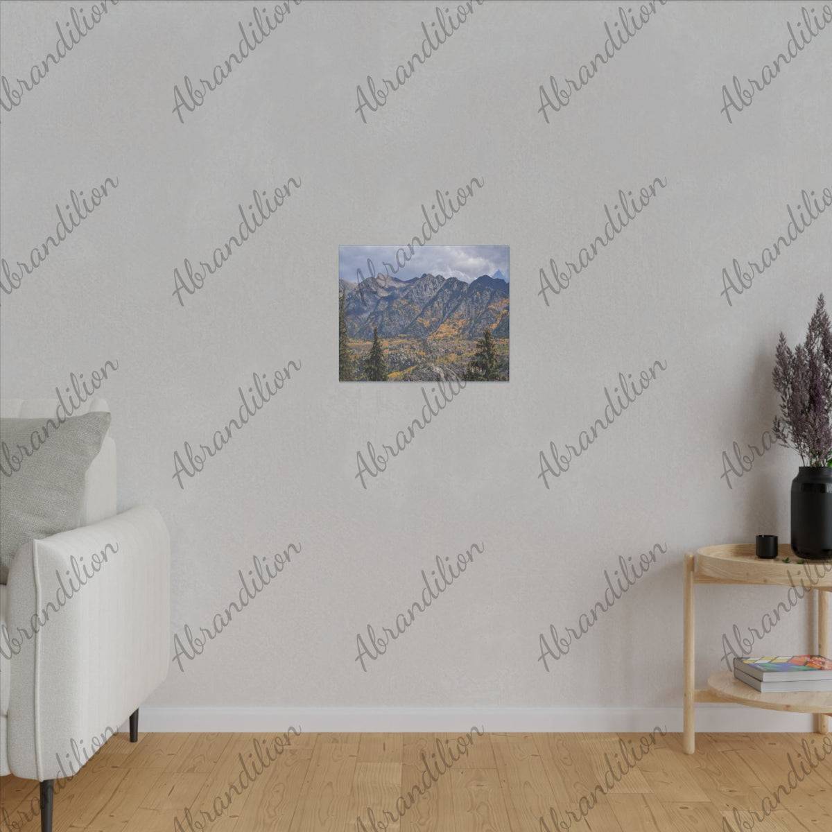 Mountain Landscape Canvas Print - Nature Wall Art for Home Decor - abrandilion