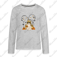 Mouse Halloween Kids' Premium Long Sleeve T-Shirt - abrandilion