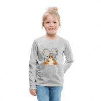 Mouse Halloween Kids' Premium Long Sleeve T-Shirt - abrandilion