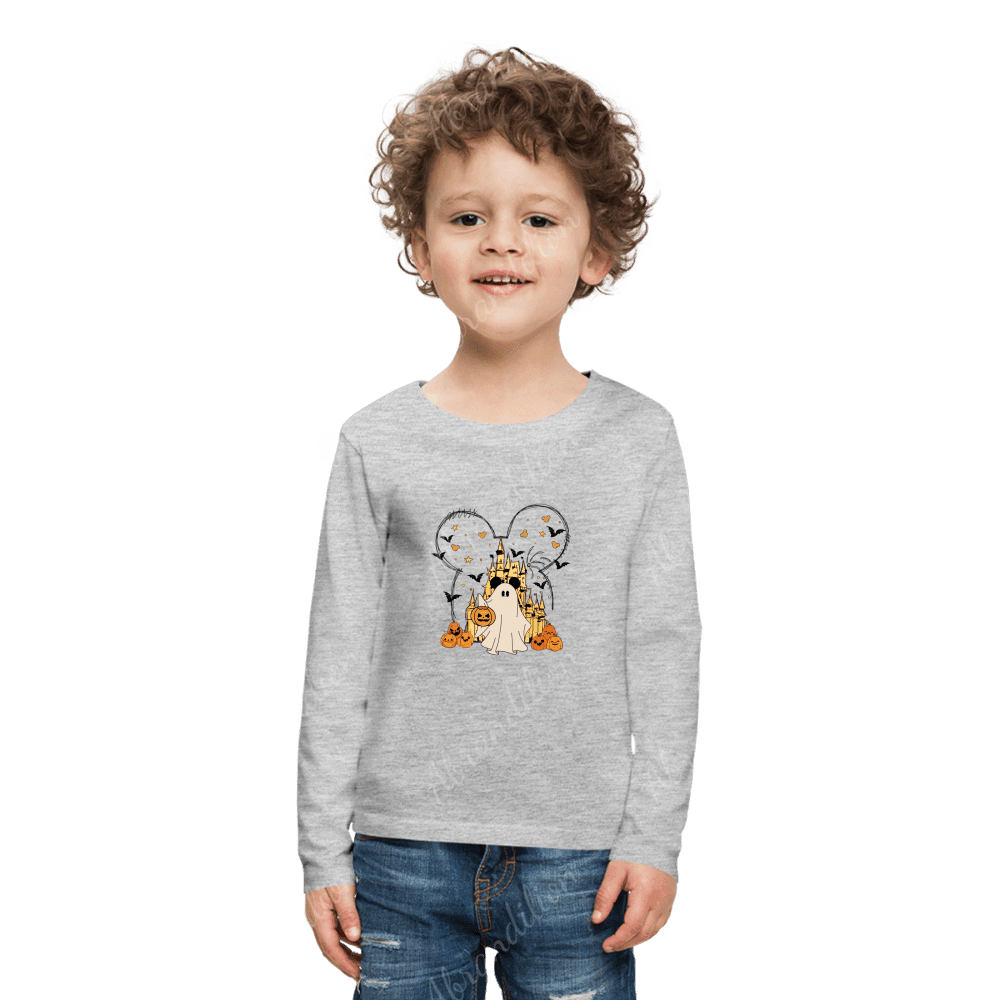 Mouse Halloween Kids' Premium Long Sleeve T-Shirt - abrandilion