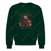 Spider Christmas Crewneck Sweatshirt - abrandilion