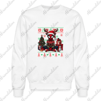 Spider Christmas Crewneck Sweatshirt - abrandilion