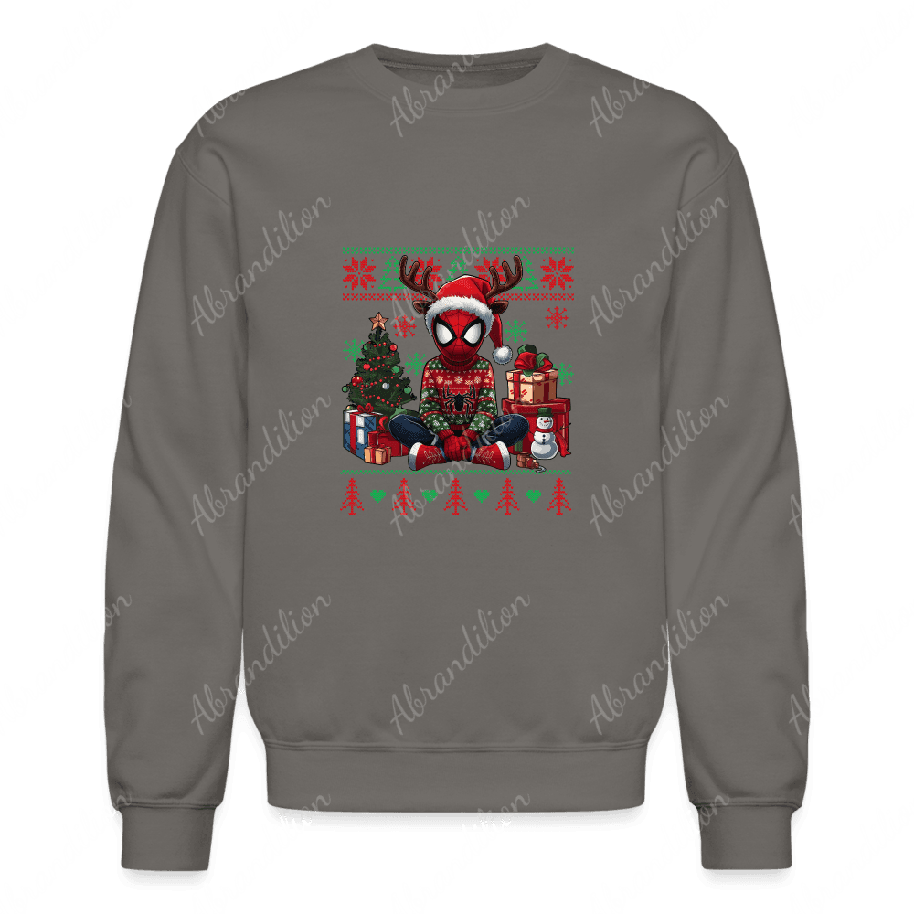 Spider Christmas Crewneck Sweatshirt - abrandilion