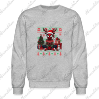 Spider Christmas Crewneck Sweatshirt - abrandilion