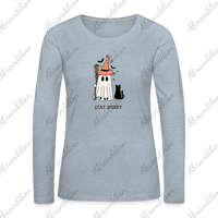Stay Spooky Women's Premium Long Sleeve T-Shirt - abrandilion