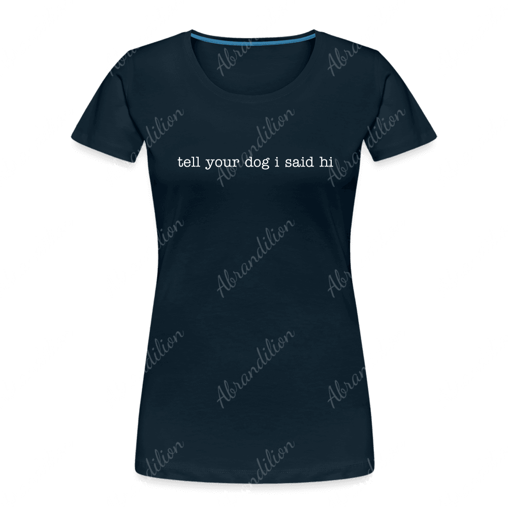 Women’s Premium Organic T - Shirt - abrandilion