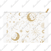 Celestial Accessory Pouch | Sun | Moon | Stars - abrandilion