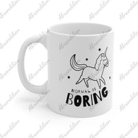 Be A Unicorn | Ceramic Coffee Mug | Microwave Safe | Dishwasher Safe | Lead & BPA Free - abrandilion