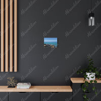 Boulders and Waves Stretched Canvas | Wall Art | 12x9in | Ethically Sourced - abrandilion