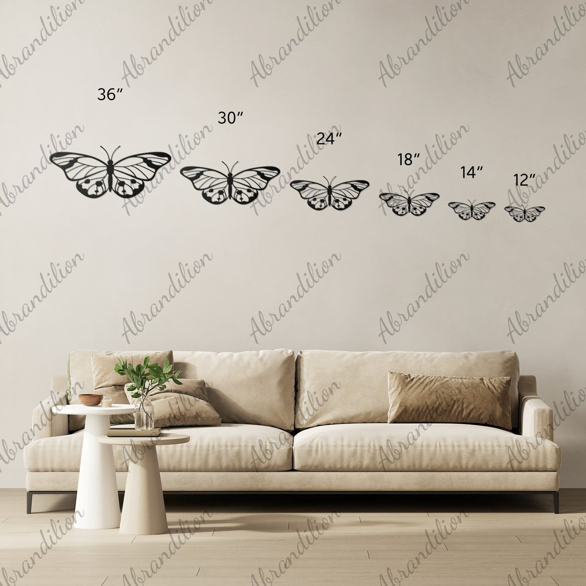 Butterfly Wall Art - abrandilion
