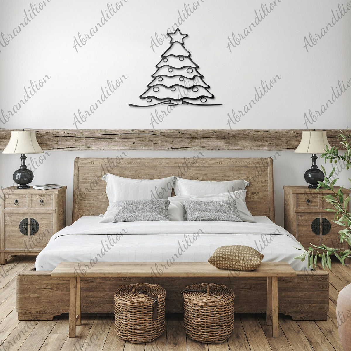 Christmas Tree | Wall Art | Holiday - abrandilion