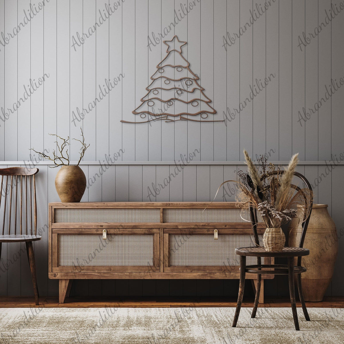 Christmas Tree | Wall Art | Holiday - abrandilion