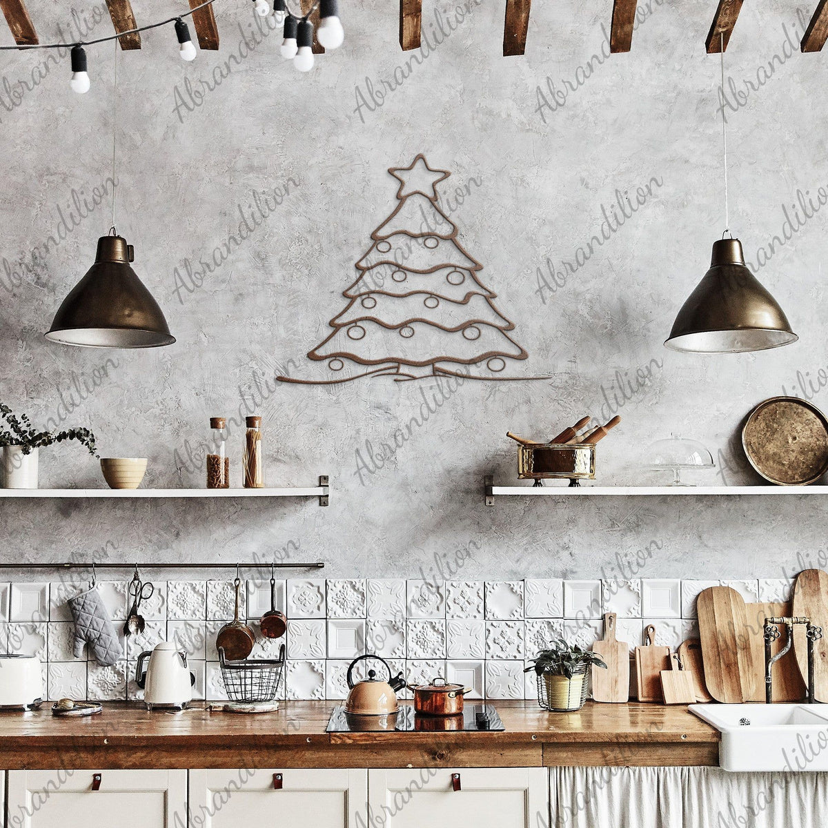 Christmas Tree | Wall Art | Holiday - abrandilion