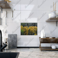 Colorado Aspen Ceramic Photo Tile - abrandilion