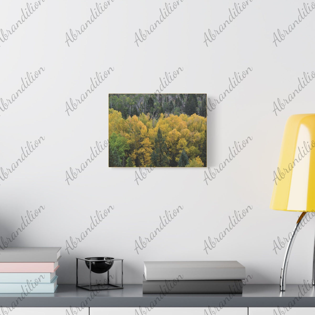 Colorado Fall Stretched Canvas | Fall Colors | 12x9in | Ethically Sourced - abrandilion