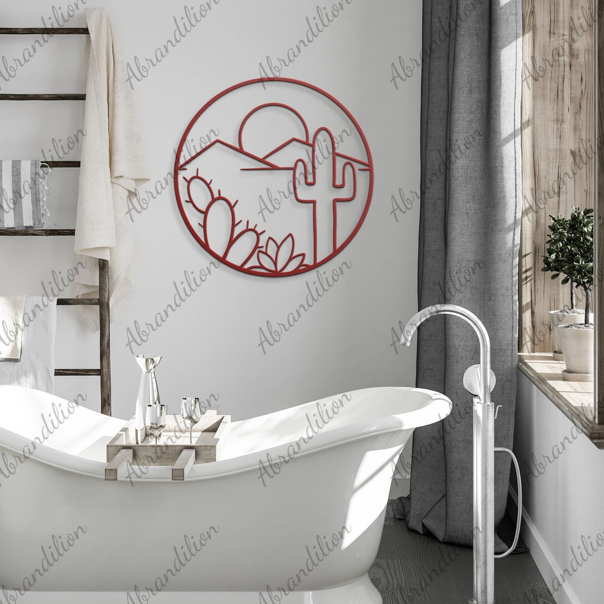 Desert Scene Wall Art - abrandilion