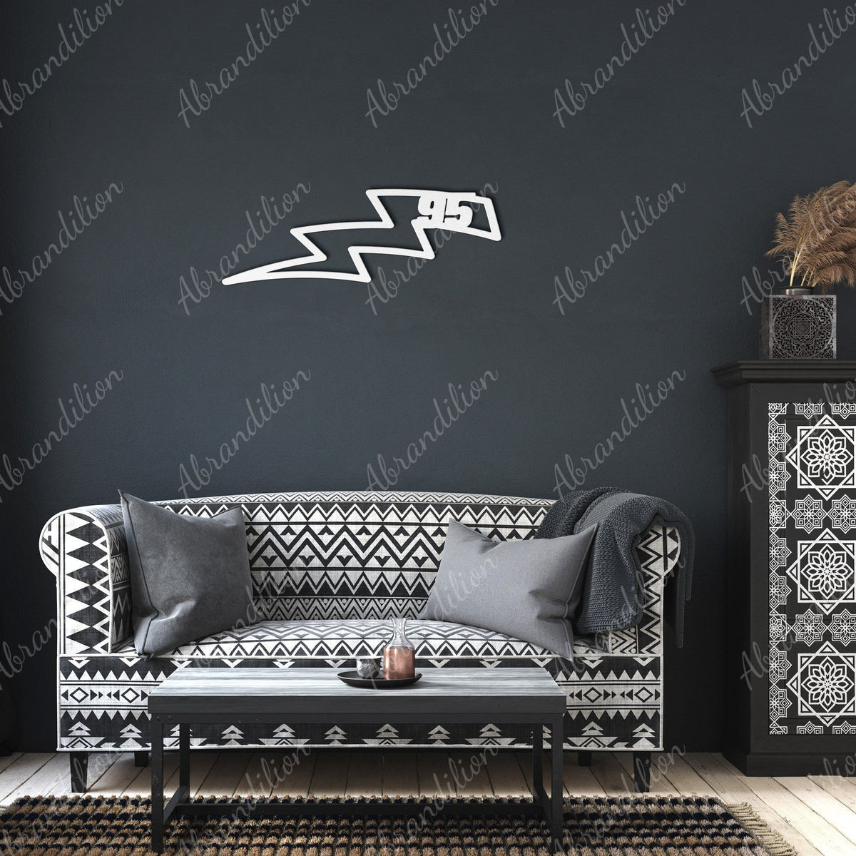 Lightning Wall Art | Metal | Racing - abrandilion