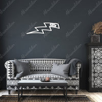 Lightning Wall Art | Metal | Racing - abrandilion