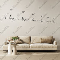 Love Arrow | Metal Wall Art - abrandilion