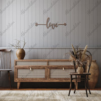 Love Arrow | Metal Wall Art - abrandilion