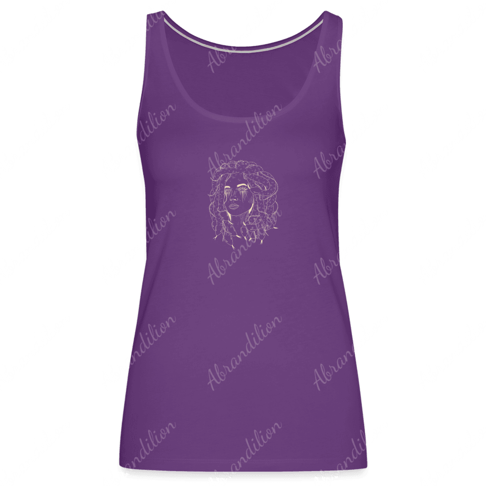 Medusa Women’s Premium Tank Top - abrandilion