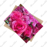 Pretty in Pink Ceramic Photo Tile - abrandilion