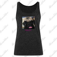 Pug It | Women’s Premium Tank Top - abrandilion