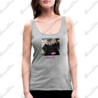 Pug It | Women’s Premium Tank Top - abrandilion