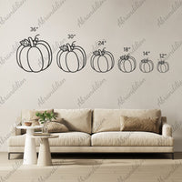 Pumpkin Wall Art | Metal - abrandilion