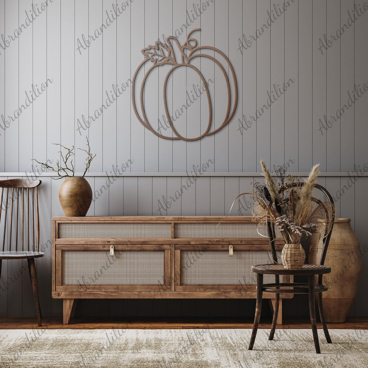 Pumpkin Wall Art | Metal - abrandilion