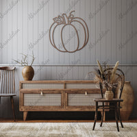 Pumpkin Wall Art | Metal - abrandilion