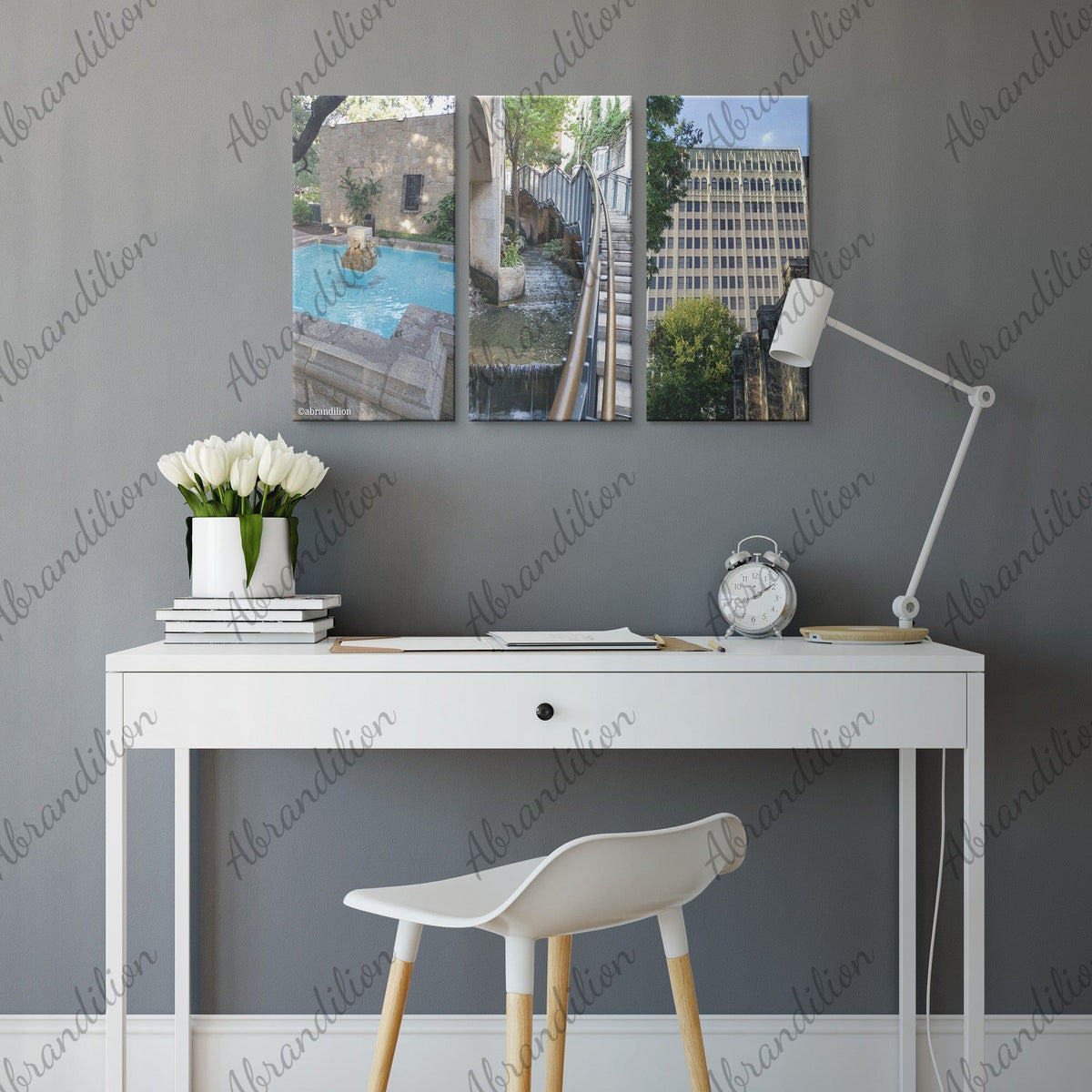 San Antonio Trio | 3 Piece Canvas - abrandilion