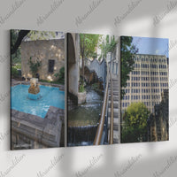 San Antonio Trio | 3 Piece Canvas - abrandilion