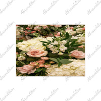 Sister's Flowers Ceramic Photo Tile - abrandilion