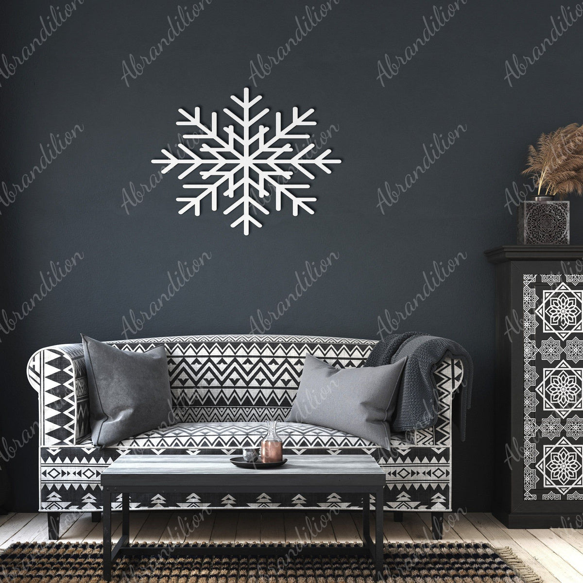 Snowflake Wall Art | Winter Season - abrandilion