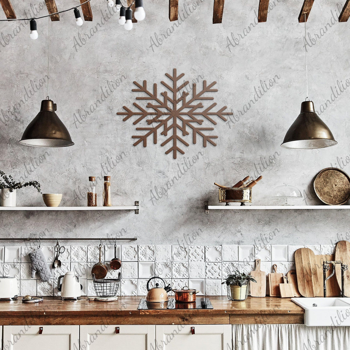 Snowflake Wall Art | Winter Season - abrandilion