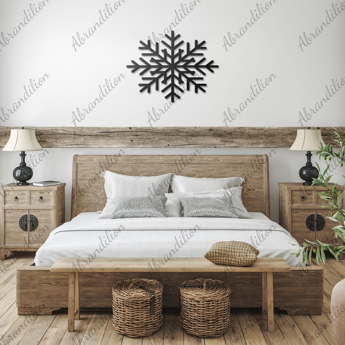 Snowflake Wall Art | Winter Season - abrandilion