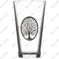 Tree of Life Pint Glass - abrandilion